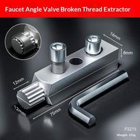 Faucet Easy Installation multi-function broken wire extractor Angle Valve multi-function broken wire extractor New Tool Tap Reve (as the picture,alloy)