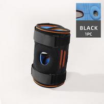 VBOSI Custom Logo Adjustable Shock Absorption Knee Brace with Side Stabilizers Compression Running Cycling Walking Basketball L juoda