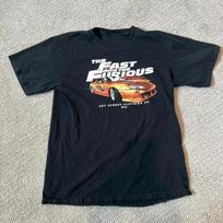 Fast and Furious Black Tee XL