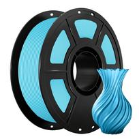 3D Printed Filament PLA Matte Black 1.75 1KG Black Size Accuracy+/-0.02mm 200C, Suitable for Most 3D Printers. PETG&3D Printing Filaments&PETG dangaus mėlyna spalva
