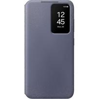 Smart View Wallet Case for Galaxy S24, Purple