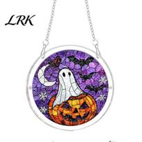 Decorative Window Hanging Halloween Acrylic Puzzle Suncatcher Hanging,7.87 Inch Sun Catcher Themed Gift Idea Decoration Ornament, Ideal for A