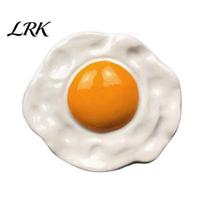 Whiteboard Magnet Simulated Egg Refrigerator Magnet, Resin 3D Decorative Fridge Decor Memo Notes Photo Holder for Home Kitchen Office Cartoon