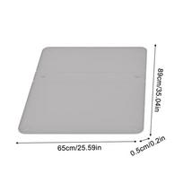 Folding Non Slip Pee Pad Silicone Dog Potty Training Pads Portable Dog Pee Pad Easy-to-clean Pet Pads For Car Traveling pilka spalva