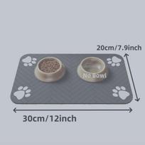 Little Kitten Dog bsorbent Pet Feeding Mat, Waterproof Placemat for Dog & Cat Food & Water Bowls, Quick-Dry Rubber Backing
