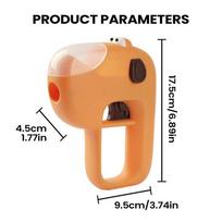 Pet Snack Feeder Cat Treat Dispenser Catapult Cat Interactive Feeder For Home Outdoor Travel Camping Hiking Playtime Training