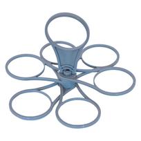 Foldable 6-cup Coffee Cup Holder, Can Take Away Coffee, Beverages, Etc., Can Be Reused One Size