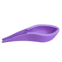 Female Urinal Portable Women's Urination Device with Bag Stand to Pee Female Silicone Urinal for Outdoor Travel violetinė