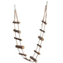 Hamster Climbing Ladder 39.4in Length Soft Long Climbing Rope Ladder Parrot Squirrel Suspension Bridge for Small Animals