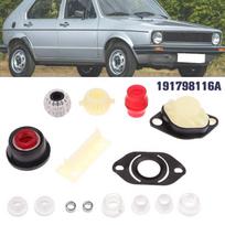 15 vnt./rinkinys Golf Mk1 17 Mk2 1G MK3 1H Rabbit Caribe Citi Golf priekinei mechaninei pavarų dėžei, pavarų trauklių, pavarų svirties taisymo rinkinys