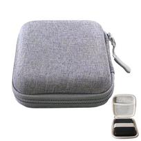 For Anbernic RG Rotate Storage Bag Anti Drop  Game Console Handheld Portable Bag pilka spalva