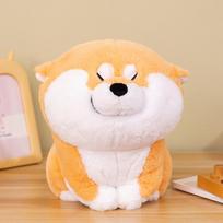 Adorable Japan Shiba Inu Dog Stuffed Animals Plushie Lying Puppy Toy Cartoon Hug Throw Pillow Nap Sleep Bed Cushion Gift For Boy see choose option
