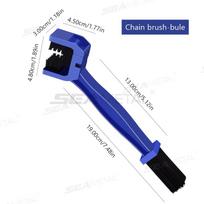 BLALION Motorcycle Bicycle Chain Cleaner Chain Brush Mountain Road Motorbike Cycling Flywheel Brush Cleaning Tool Accessories mėlyna