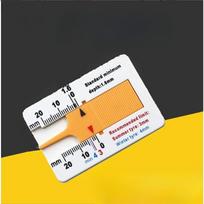 1-4 vnt. Automobilio padangos protektoriaus gylio matuoklis 0-20 mm Padangos gylio matuoklis Indikatoriai Protektoriaus ratukas Matavimo įrankis Nešiojamas vernierinis suportas