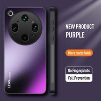 Shockproof Armor Frosted Phone Case for OPPO Find X9 Ultra Matte Hard Bumper for OPPO Find X9 Ultra Camera Protection Cover OPPO Find X9 Ultra violetinė