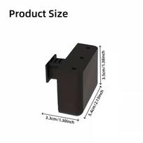 3Pcs Insert Dart Holder for Acoustic Panel 3 Capacity Wall Mounted Dart Storage Box for Darts Accessories