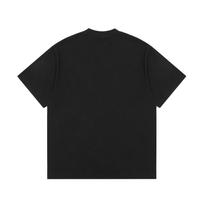 2022 summer new high street trend represents bull terrier design short sleeve T-shirt loose couple T-shirt S juoda