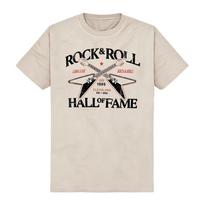 Rock & Roll Hall of Fame Rels B Skinny Flakk T Shirt Vintage Americana Grunge High Quality Cotton Graphic Printing Women Men XS raudona