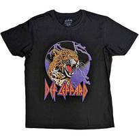 Def Leppard Unisex TShirt Lightning Leopard (Medium) S