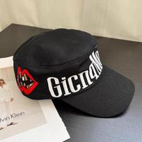 Hats, hip-hop letters, embroidered equestrian caps, wide-brim baseball caps for men and women, baseball caps adjustable