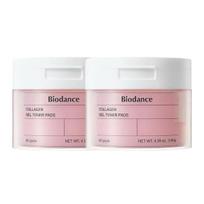 Biodance Bio Collagen Gel Toner Pad 140g 60 Sheets 2ea Set, Deep Hydration & Smooth Texture