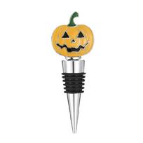 Creative Halloween Wine Sealer Accessory Pumpkin Shape Stopper for Living Room Champagnes Preserver Accessory geltona
