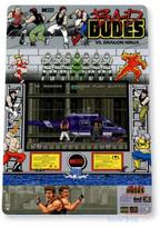 sBad Dudes Arcade Sign Classic Arcade Game Marquee Game Room Tin Sign C 20x30cm（7.8x11.8inch）