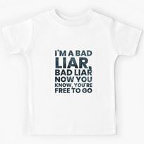 BAD LIAR -Imagine Dragons Kids T-Shirt 120