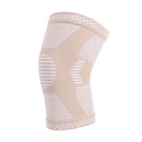 Unisex Knee Support Sleeves 2 Pack for Basketball Running and Gym Silicone Pad for Enhanced Support L