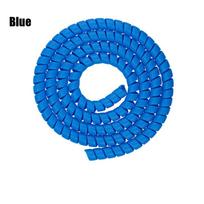 For Xiaomi M365 Cable Management Spiral Protection Brake Line Cover Electric Scooter Parts mėlyna