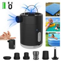 Compact Design Electric Air Pump High Power USB Rechargeable Pump Mini Wireless Pump  Outdoor Use juoda