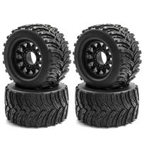 Automobilių padangos su ratlankiais 4 vnt. keitimas 1/10 LOSI HSP Traxxas RC automobiliui type 3-B