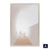 Šiuolaikinės geometrinės abstrakčios tapybos pramoninio stiliaus drobės plakatų spausdinimas Minimalistinės sienų dailės nuotraukos, skirtos gyvenamojo kambario namų dekoravimui 21cm×30cm NoFrame white
