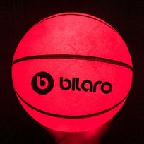 Šviečiantis krepšinio kamuolys Bilaro Foton LED, 7 dydis
