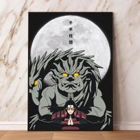 Spausdintas Naruto Naruto Neisha Sasuke estetikos plakatas ant drobės Vaikų dovanos Svetainės apdaila Modernūs namai Aukšta kokybė 21cm×30cm NoFrame