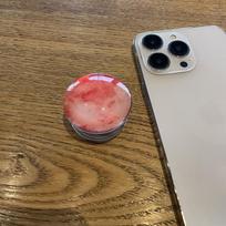 Kūrybingas marmurinis telefono žiedo laikiklis, piršto laikiklis, lizdas, stovas mobiliajam telefonui, piršto galinis dangtelis, skaidrus laikiklis, mobilieji priedai