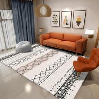 Nordic Style Carpet Living Room Bedroom Bedside Carpet Household Large Area Carpet Mat 60 * 90Cm