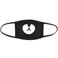 Unisex burnos kaukė pakartotinai naudojama balta miela anime Kawaii veido kaukė KTB One Size