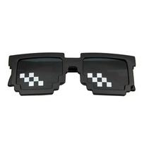 Mosaic Pixel Anime Sunglasses - Minecraft-Inspired Party Glasses