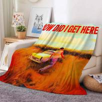 Singer L-Louis T-Tomlinson How Did I Get Here Blanket Warm And Soft Suitable For Bedroom Living Room Sofa Bed Office Travel Camp 30x40in