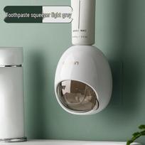 Wall-Mounted Automatic Toothpaste Dispenser and Holder - Punch-Free Installation