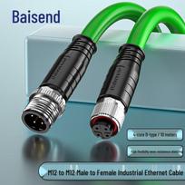 M12 High-Flex Industrial Profinet Ethernet Cable 10m