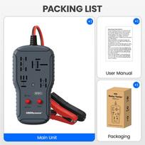 OBDResource 12V/24V Automotive Relay Tester 4PIN 5PIN Super Relay Tester Diagnostic Tool Professional Battery Voltage Detector RT911