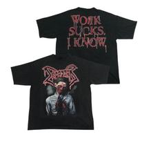 DROP DEAD Nešk Mane Namo Trumpomis Rankovėmis Marškinėliai Grafiniai Muzikinės Grupės Marškinėliai S5XL Unisex Marškinėliai XXXXL
