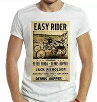 Easy Rider Marškinėliai Retro Šaunūs Dovanų Marškinėliai Cafe Racer Filmas 70-tieji JK Unisex Marškinėliai XXL