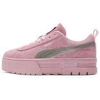 Dua Lipa x Puma  Mayze Suede Pink Lady Women Sneakers Puma-Silver 388738-01 35.5