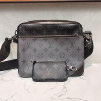 [Pre-Owned] Louis Vuitton Trio Messenger 'Monogram Eclipse Reverse Canvas' - Excellent #BY997A ONE SIZE