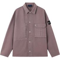 Stone Island Logo Long Sleeve Jacket With Flap Pockets Men jackets L1S141200001S0J24V008F L