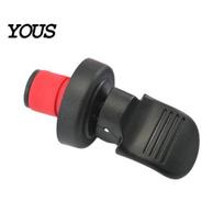 Silicone Bottle Seal Manual Vacuum Wine Sealer, Hand Pump Stopper, Red Cork Reusable Airtight Preserver for Champagne, Home Bar Accessory PP juoda