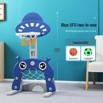 Kids Indoor Basketball Hoop Toy 83cm-122cm blue